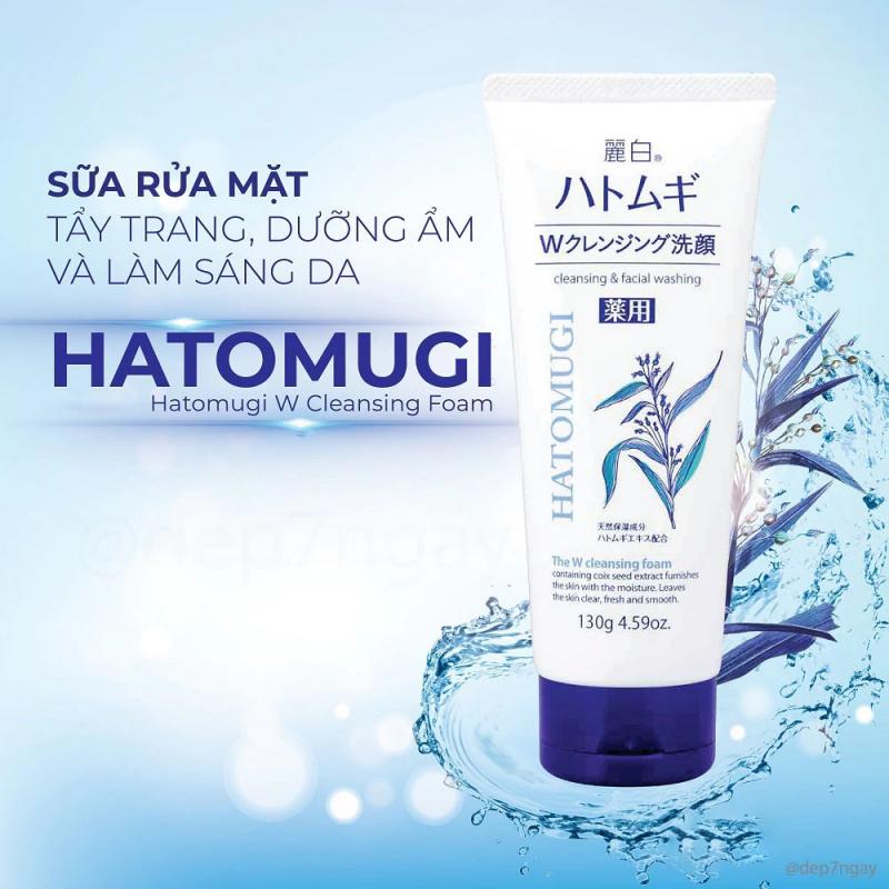 Sữa rửa mặt Ý Dĩ Hatomugi Cleansing & Facial Washing