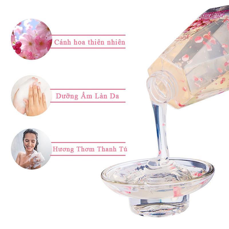 Sữa tắm Avatar thơm mịn da Jojoba bông hoa Shower Gel