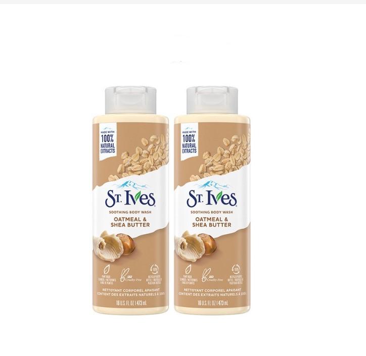 Sữa tắm dưỡng da St.Ives yến mạch và bơ