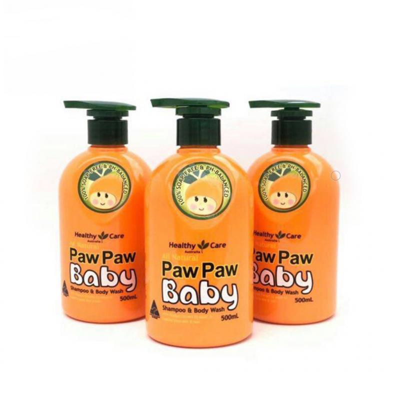 Sữa tắm gội Healthy Care Paw Paw Baby