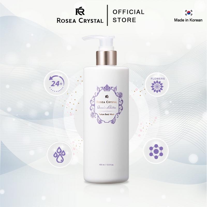 Sữa tắm lưu hương, dưỡng trắng và làm ẩm da Hàn Quốc Queen's Seduction Parfum Body Wash 400ml