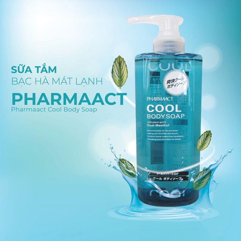 Sữa tắm mát lạnh cho nam Pharmaact Cool Body Soap
