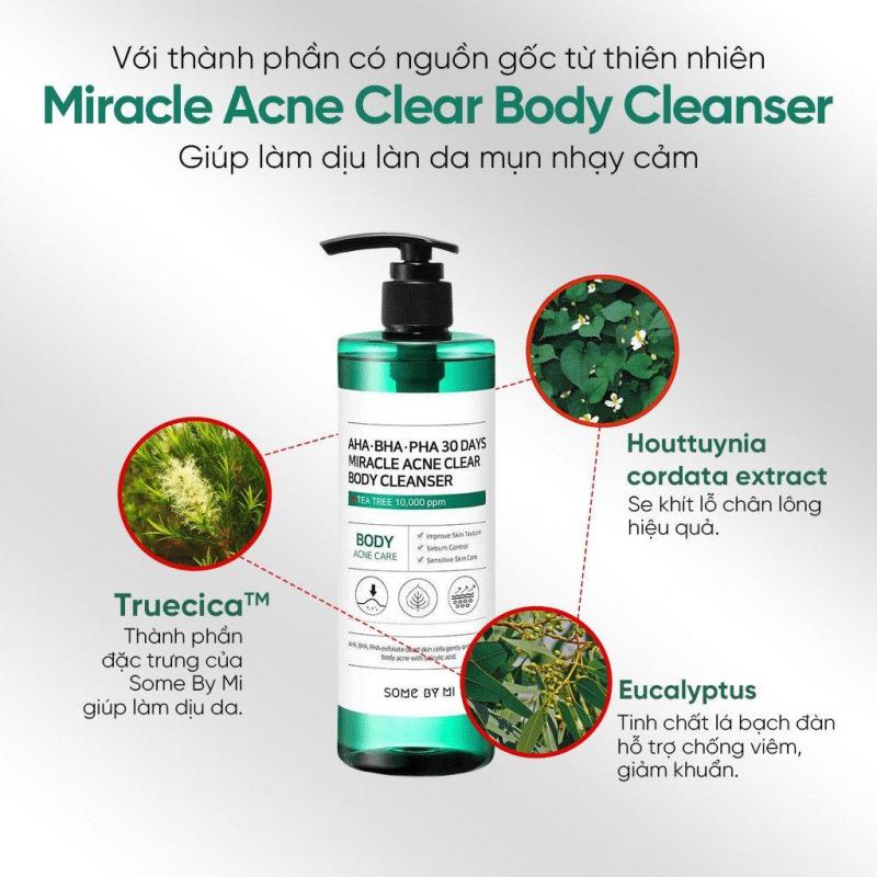 Sữa tắm Some By Mi AHA-BHA-PHA 30 Days Miracle Acne Clear Body Cleanser
