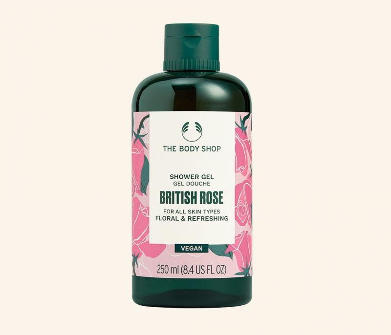Sữa tắm dạng gel The Body Shop British Rose Shower Gel