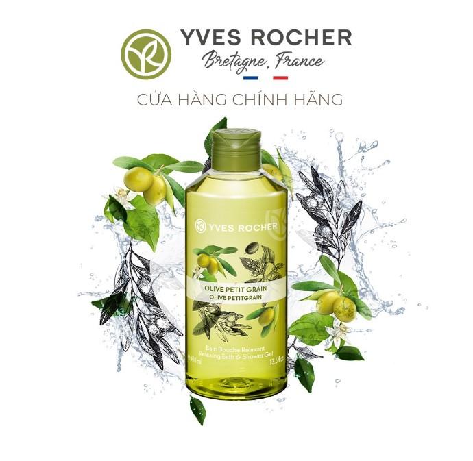 Sữa tắm Yves Rocher Olive Petitgrain Relaxing Bath And Shower Gel
