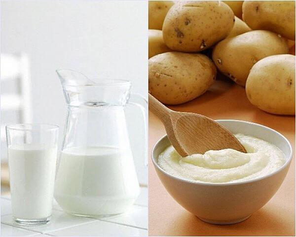 Sữa tươi chứa nhiều dưỡng chất thiết yếu giúp àn da khỏe mạnh căng tràn sức sống