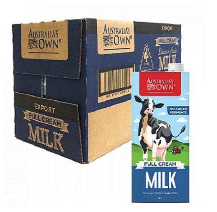 Sữa tươi tiệt trùng Úc Australia's Own nguyên kem