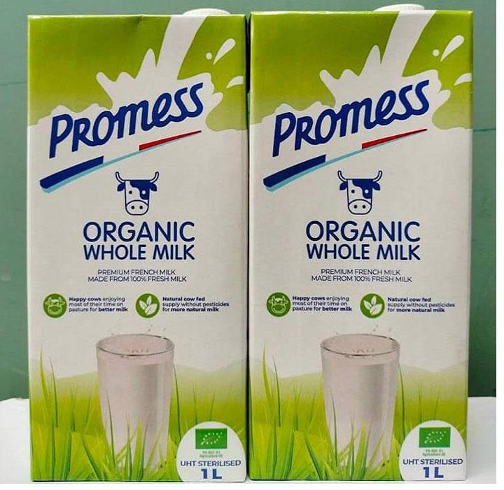 Sữa tươi Organic Promess