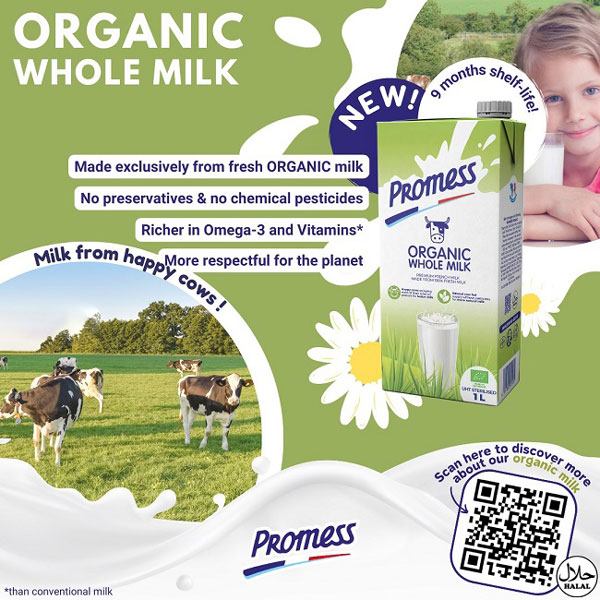 Sữa tươi Organic Promess