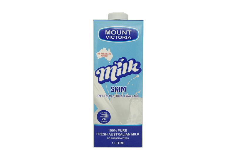 Sữa tươi tiệt trùng tách béo Mount Victoria