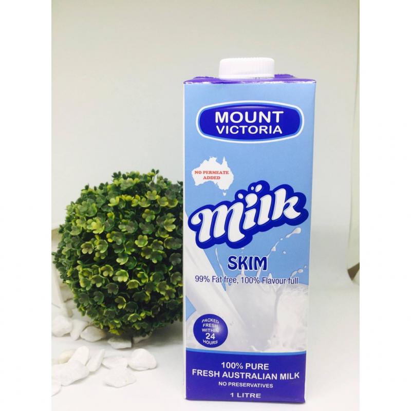 Sữa tươi tiệt trùng tách béo Mount Victoria