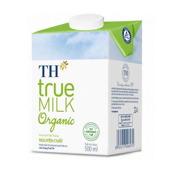 Sữa tươi tiệt trùng TH True Milk Organic