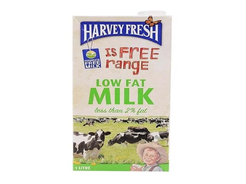 Sữa tươi tiệt trùng ít béo Harvey Fresh