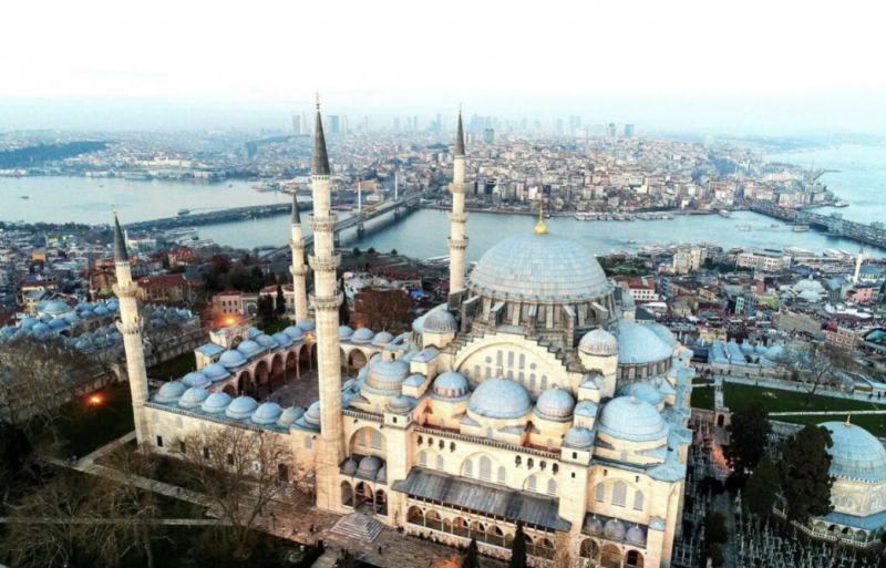 Nhà thờ Hồii giáo Suleymaniye - Thổ Nhĩ Kỳ