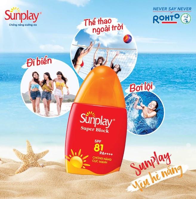 Sữa chống nắng cực mạnh Sunplay Super Block SPF 81 PA++++