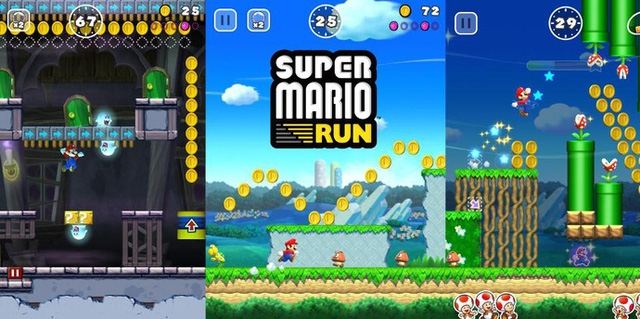 1 màn chơi của Super Mario Run