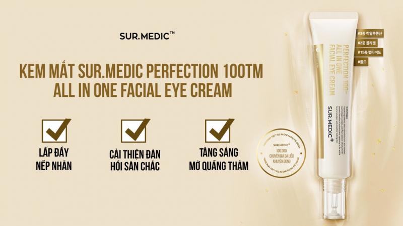 SurMedic Perfection 100tm All In One Facial Eye Cream