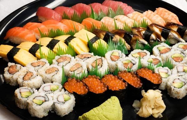 Những miếng sushi ngon miệng, đẹp mắt