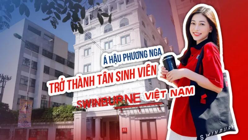 Á Hậu Phương Nga trở thành sinh viên của Swinburne Việt Nam