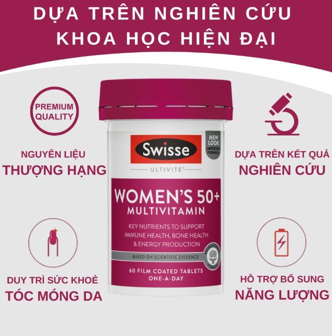 Swisse Ultivite Women's 50+ Multivitamin