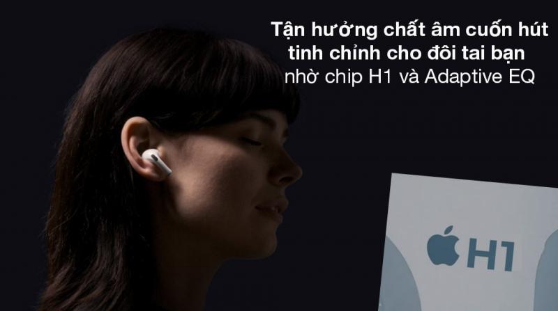 Tai nghe Bluetooth AirPods Pro MagSafe Charge Apple MLWK3 Trắng