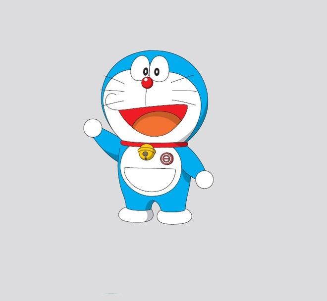 Tại sao Doraemon có màu xanh và mất cả hai tai?