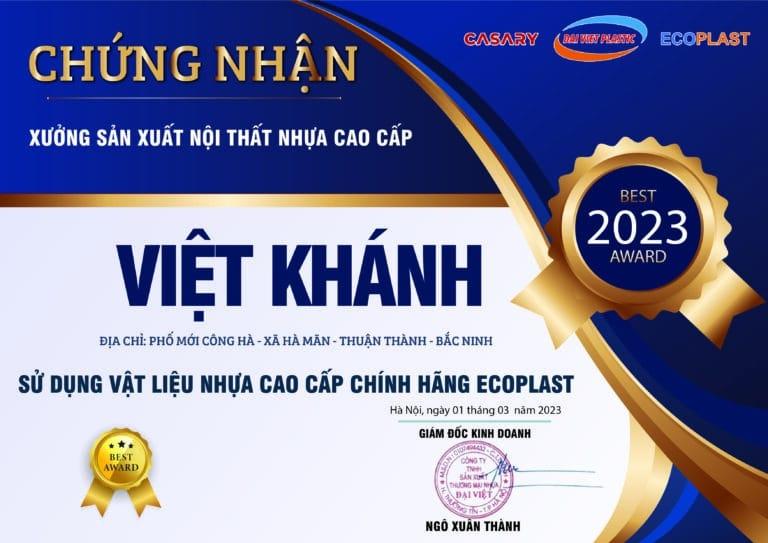 Tấm Nhựa Việt Khánh