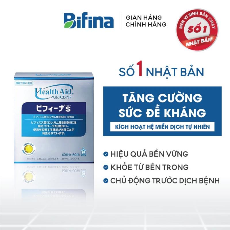 Tăng sức đề kháng, hệ miễn dịch -  Bifina Nhật Bản loại S