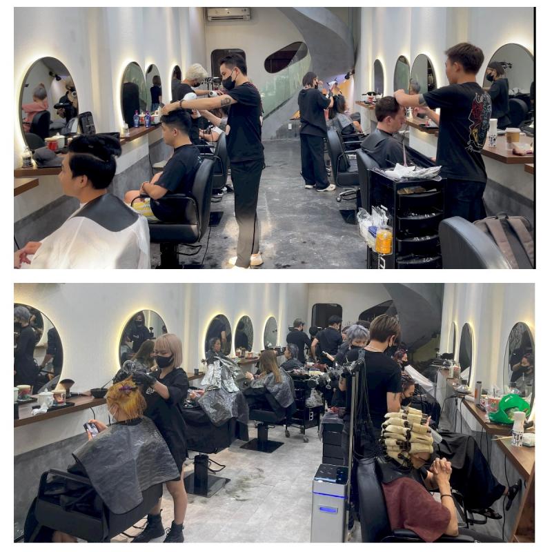 Không gian Tanny Vu Hair Salon vô cùng thoải mái và sang trọng