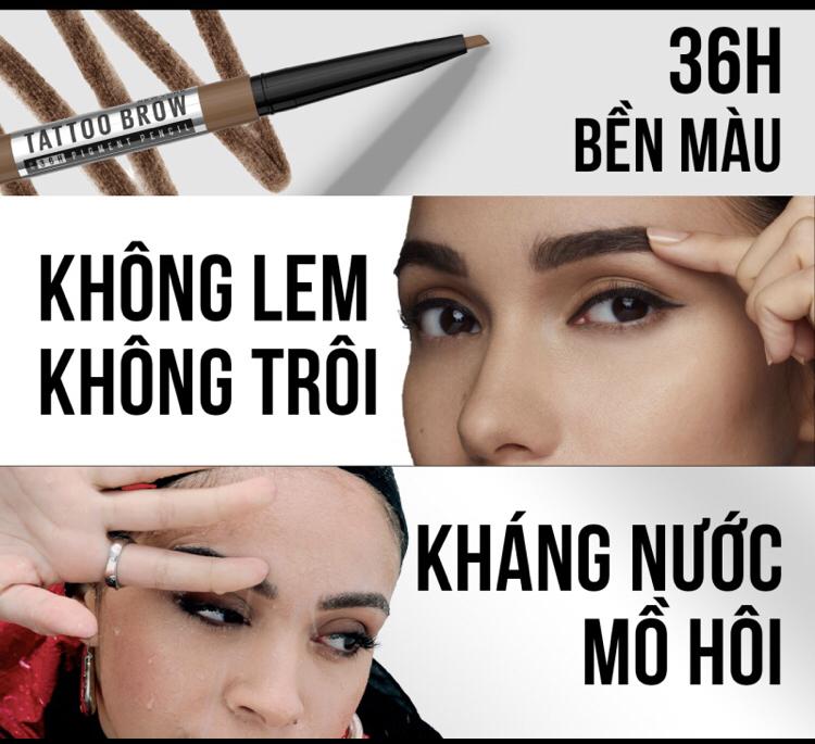 Tattoo Brow Maybelline New York Pigmented Pencil