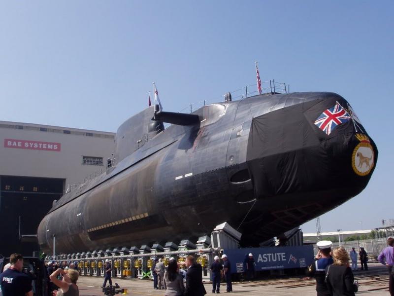 Tàu ngầm lớp Astute - Anh