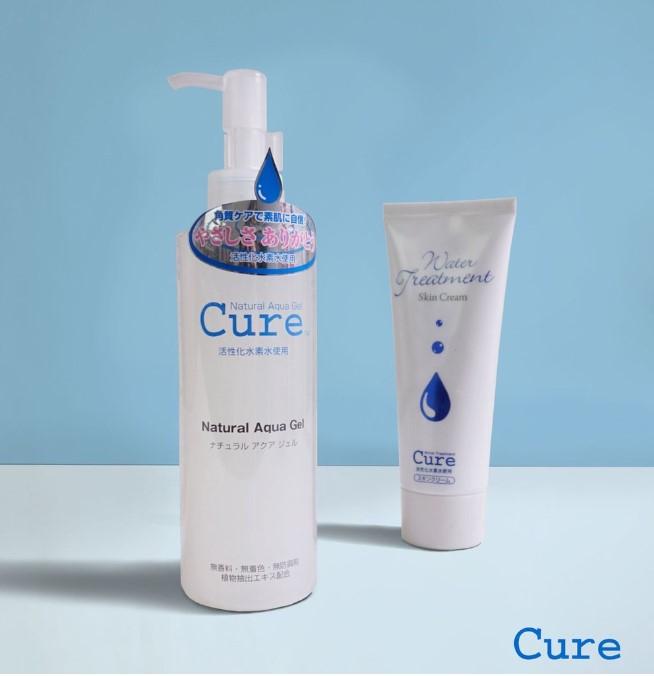 Tẩy tế bào chết da mặt của Nhật – Cure Natural Aqua