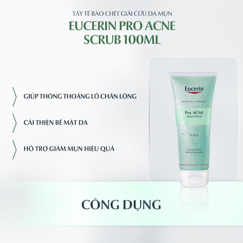 Tẩy tế bào chết ngăn ngừa mụn Eucerin Pro Acne Scrub