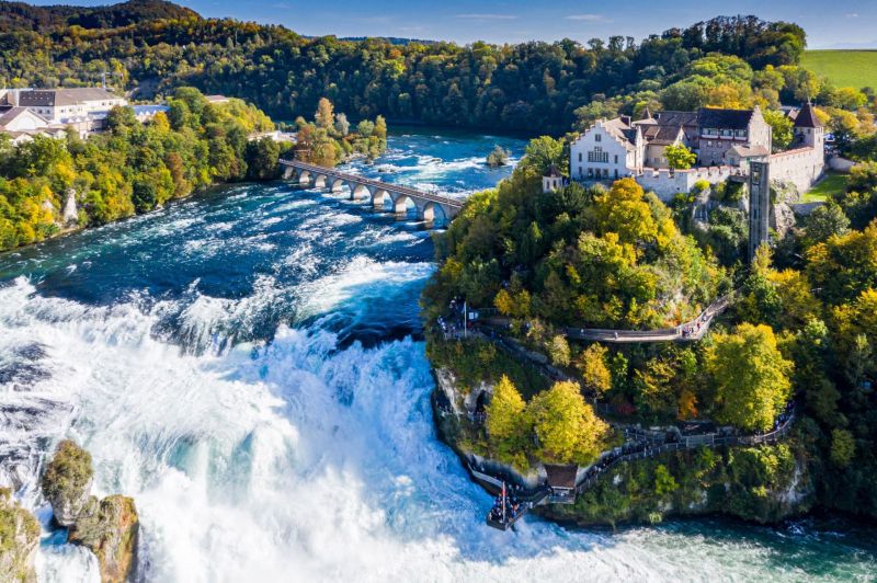 Thác nước sông Rhine, Thụy Sĩ