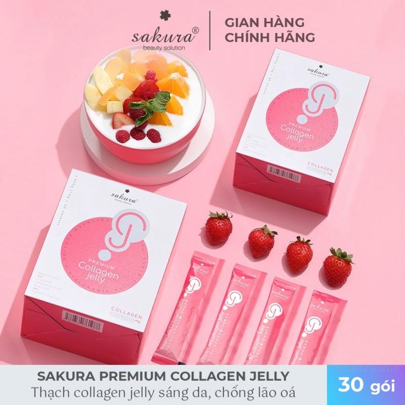 Thạch Sakura Collagen Premium Jelly