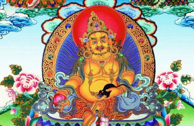 Hoàng Thần Tài - vị thần hộ pháp Phật Giáo đại diện cho sự phú quý, sung túc, vui vẻ