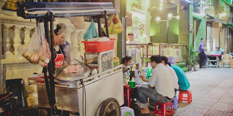 Quán ăn vỉa hè tại thành phố Hồ Chí Minh, Việt Nam