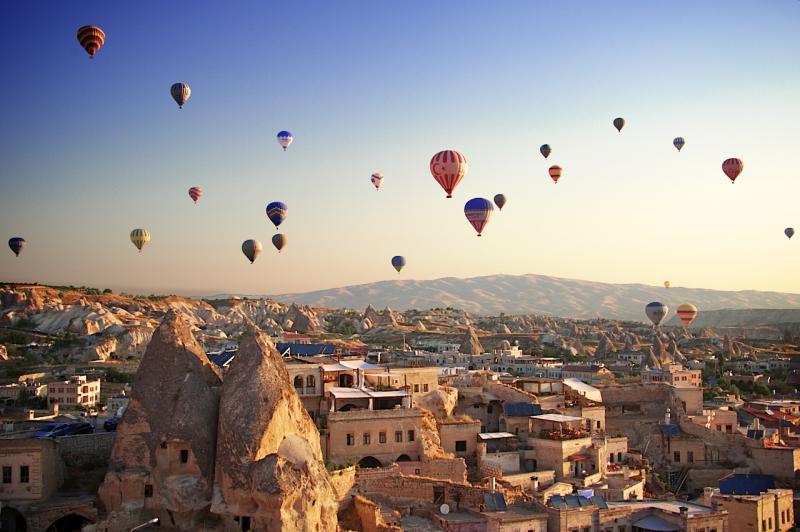 Thành phố khắc trong đá Cappadocia, Thổ Nhĩ Kỳ
