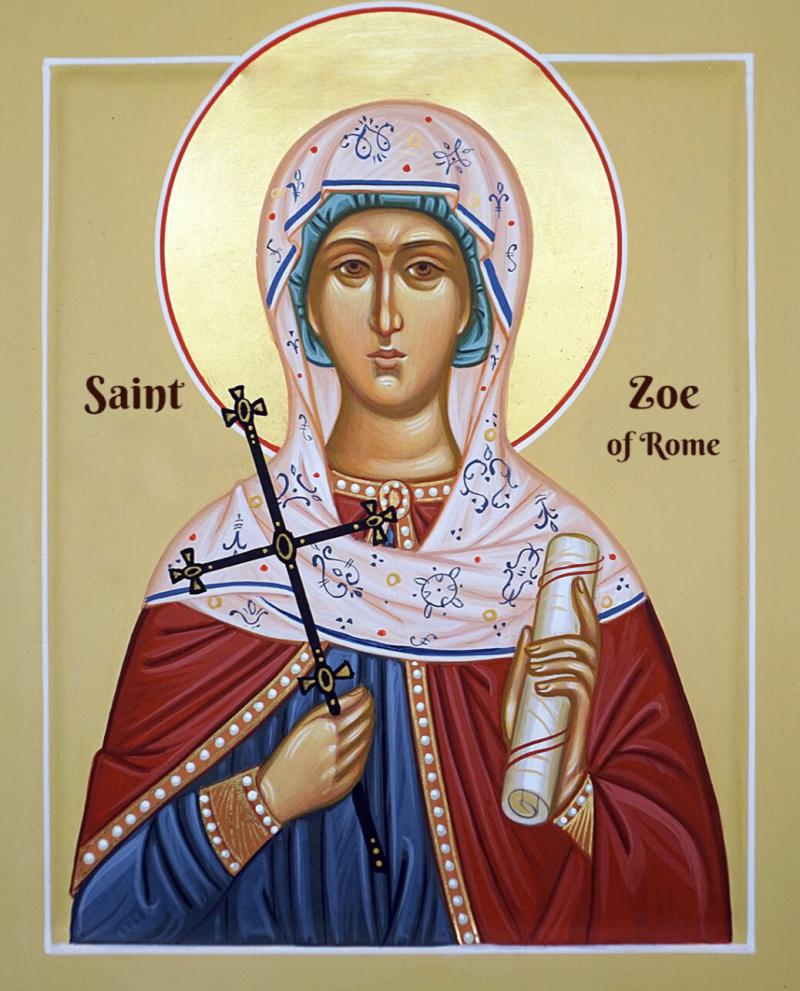 Thánh Zoe của Rome