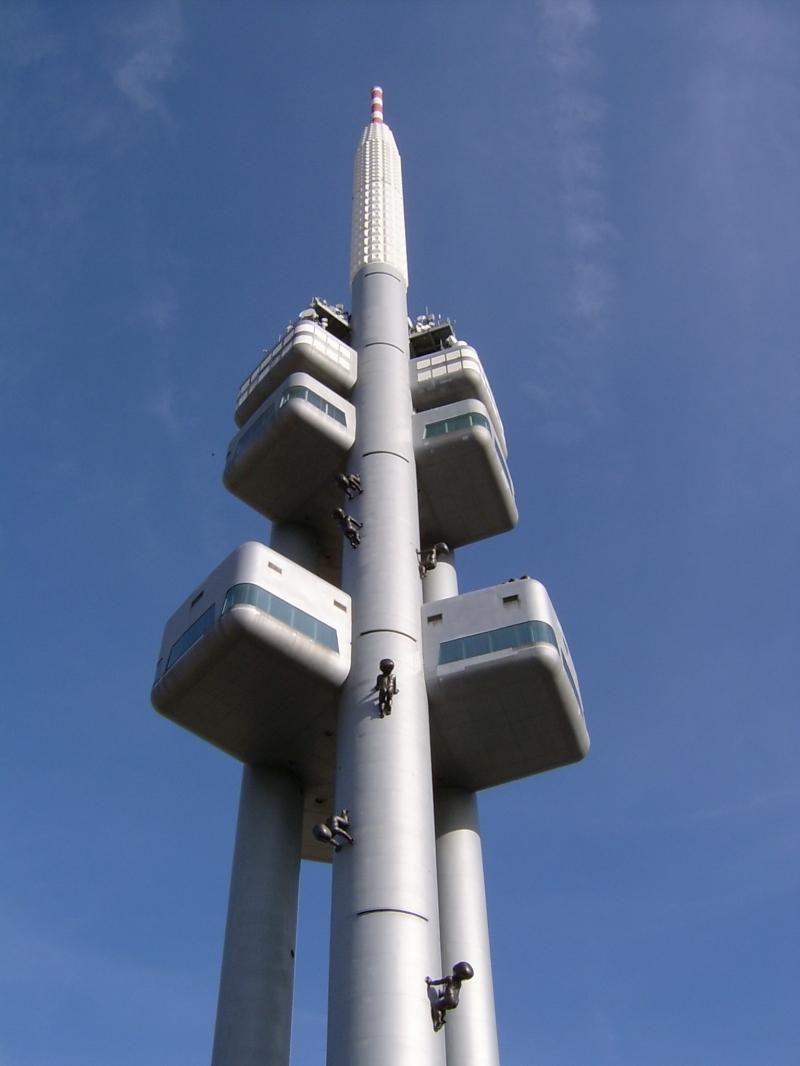 Tháp Truyền Hình Zizkov - Praha (Cộng hòa Séc)