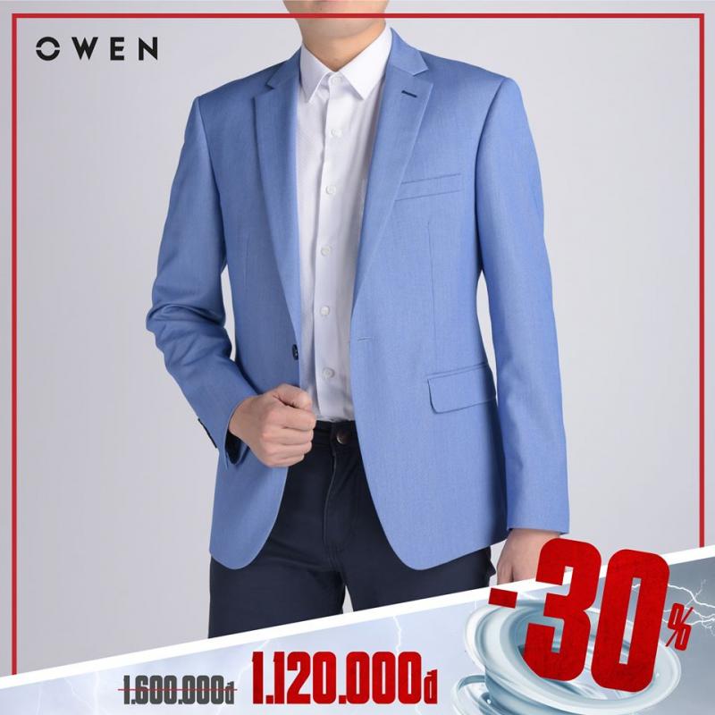 Áo Vest Bộ Suit Comple Veston Công Sở Nam Owen VEL80641 Màu Xanh Dương Đậm  Vải Polyester Cao Cấp Dáng Suồn 1 Cúc Xẻ Hông  Shopee Việt Nam