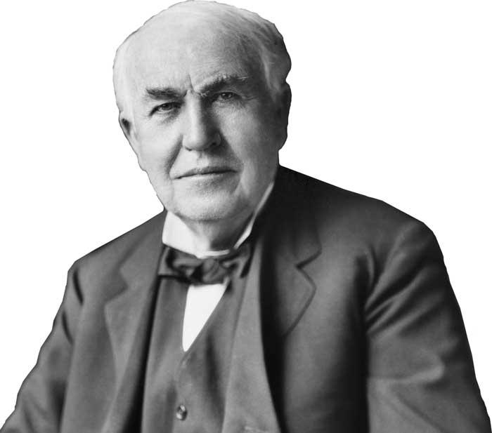 ﻿﻿Thomas Alva Edison