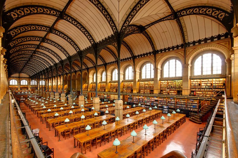 Thư viện Sainte-Geneviève, Paris, Pháp