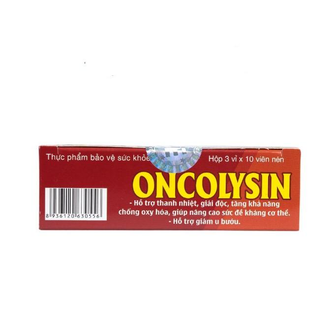 Thực phẩm bảo vệ sức khỏe Oncolysin