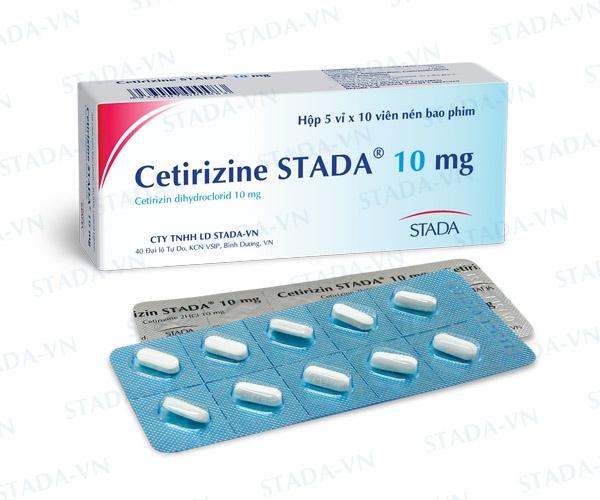 Cetirizine STADA là một trong những sản phẩm chống dị ứng tốt nhất hiện nay