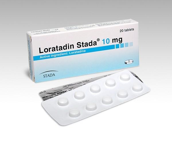 Loratadin STADA được bào chế dạng viên nén 10mg tiện dụng