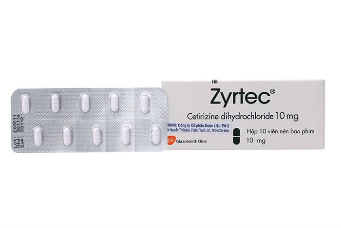 Zyrtec là một trong những sản phẩm chống dị ứng tốt nhất hiện nay