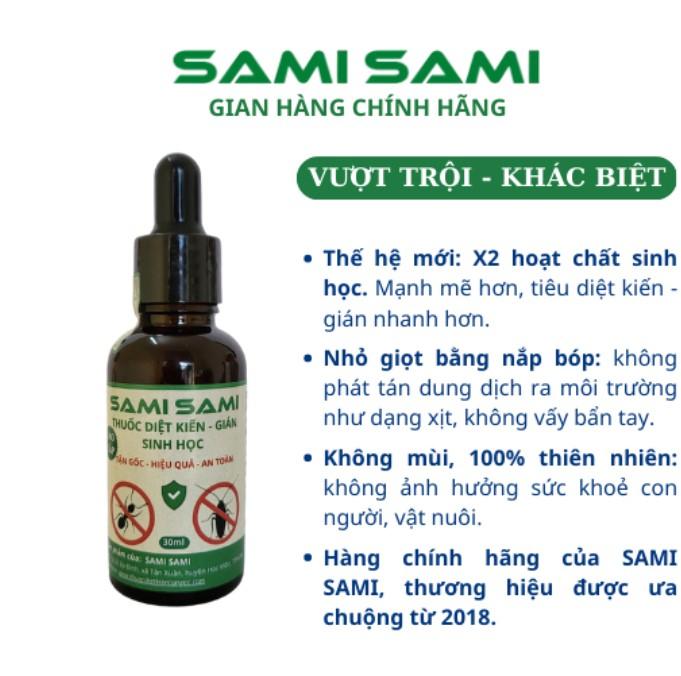 Thuốc diệt kiến gián sinh học Sami Sami