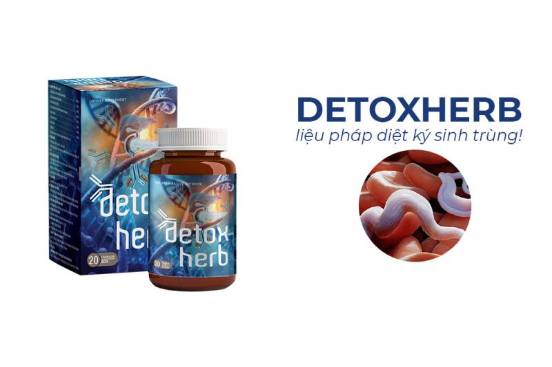 Thuốc diệt ký sinh trùng Detoxherb