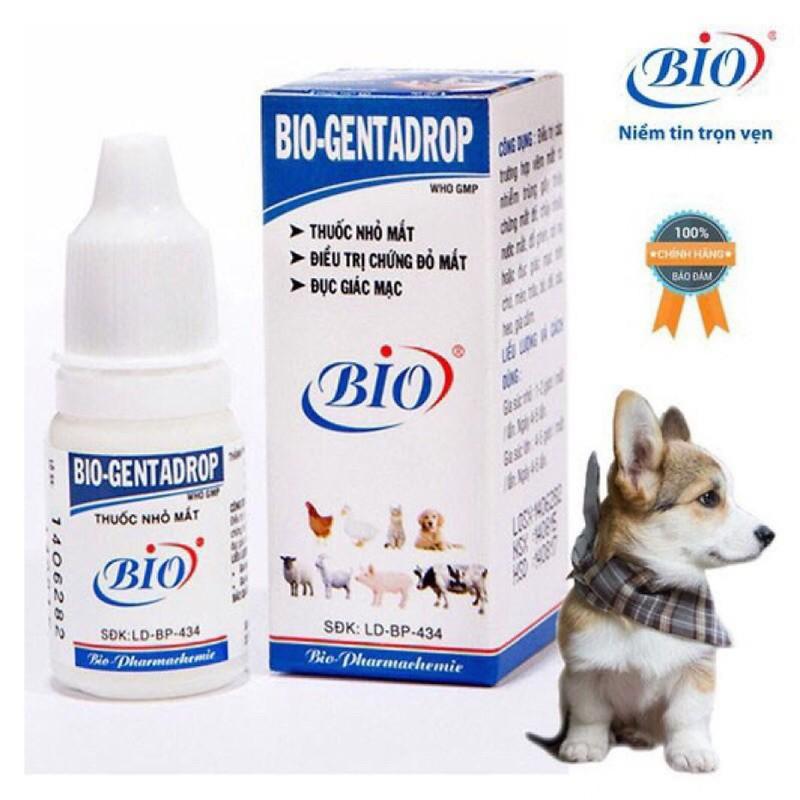 Thuốc Nhỏ Mắt Bio Genta Drop Cho Chó Mèo